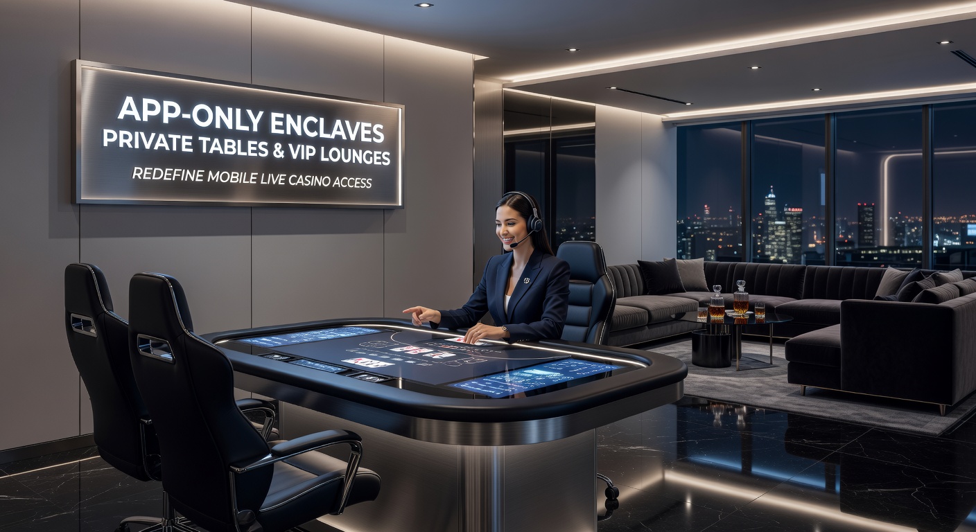 Mobile screen capture of a VIP lounge interface featuring gold-trimmed private poker tables, live chat bubbles, and exclusive bonus wheels for high-stakes players